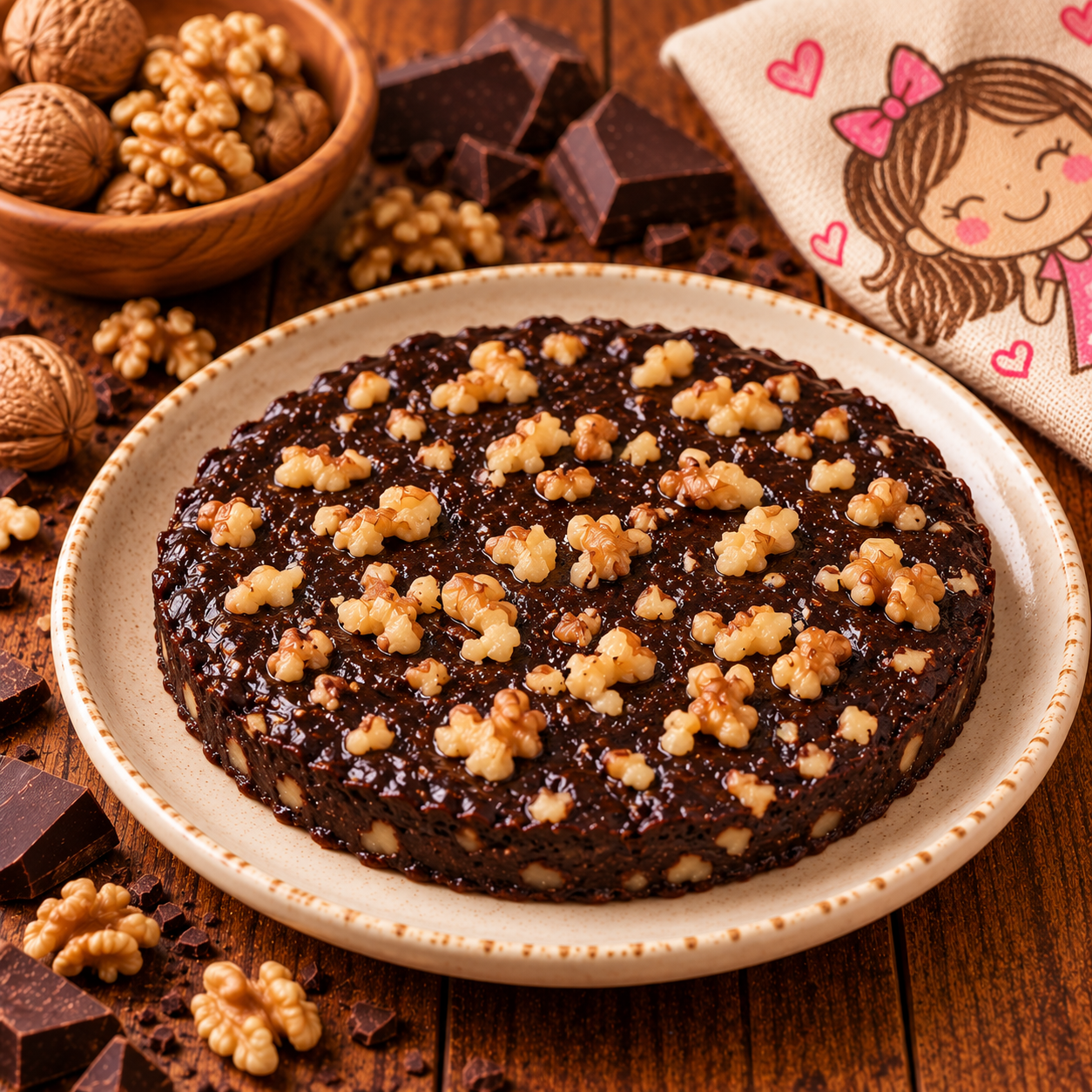 Chocolate Walnut Fudge